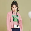 Round-neck hoodie women's 2022 new autumn and winter loose casual women's fashion spring and autumn top embroidered jacket women's trend Application Scenario